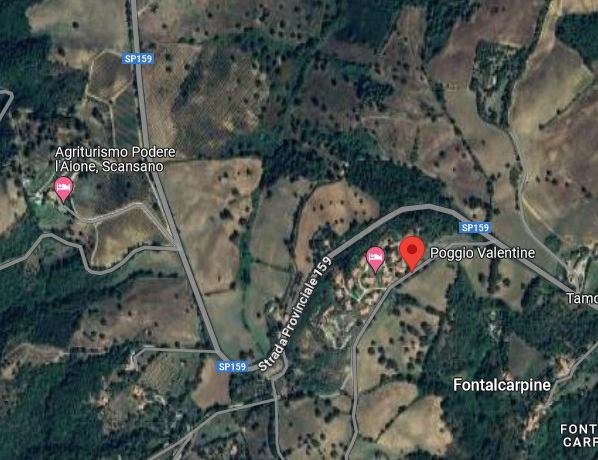 VILLINO POGGIO LE VALENTINE, SCANSANO