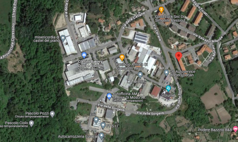 APPARTAMENTI  A  CASTEL DEL PIANO