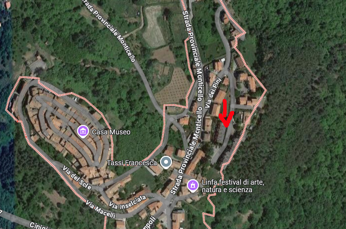 APPARTAMENTO CON CANTINA A MONTICELLO AMIATA